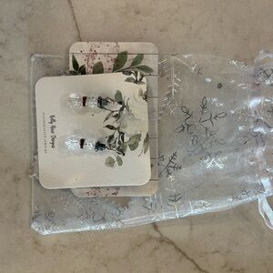 Elegant Crystal Drop Earrings